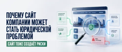 Почему сайт компании может стать юридической проблемой