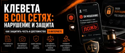 Клевета в соцсетях: нарушение и защита