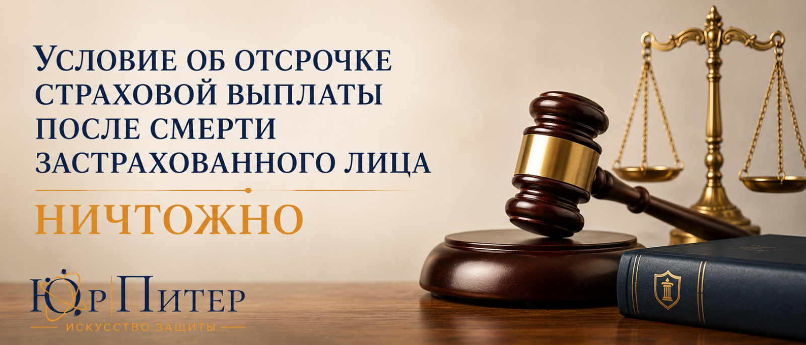 Адвокат Маевская Екатерина Александровна объясняет: Условие об отсрочке страховой выплаты после смерти застрахованного лица ничтожно