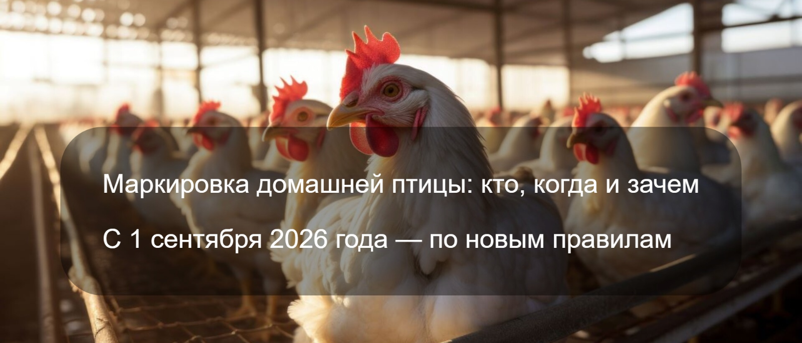 Юрист Жидко Сергей Владимирович объясняет: Куриц переписывают: почему с 1 сентября ваша птица должна стать “цифровой”