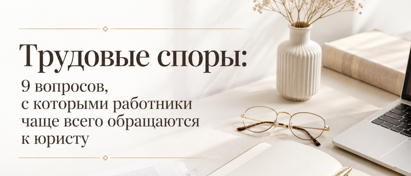 Юрист Кудряшова Милана Александровна объясняет: Трудовые споры: 9 вопросов, с которыми работники чаще всего обращаются к юристу