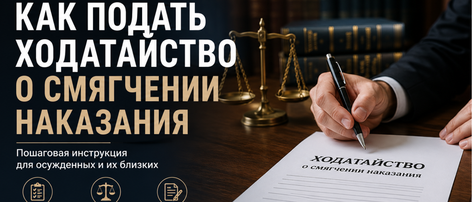 Адвокат Мансуров Нияз Раушанович объясняет: Как подать ходатайство о смягчении наказания
