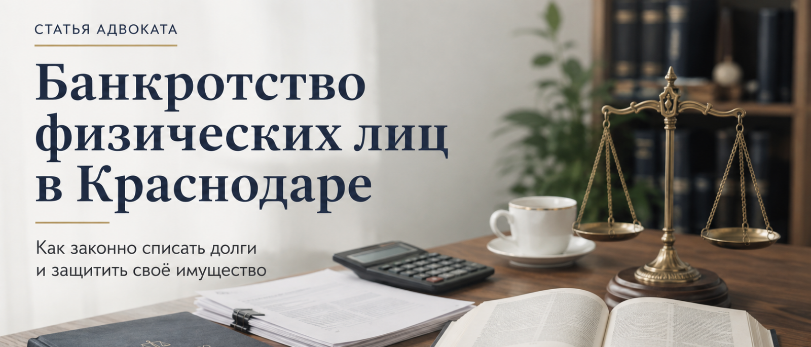 Адвокат Аксанова Виктория Вячеславовна объясняет: Банкротство физических лиц в Краснодаре: как законно списать долги и защитить своё имущество