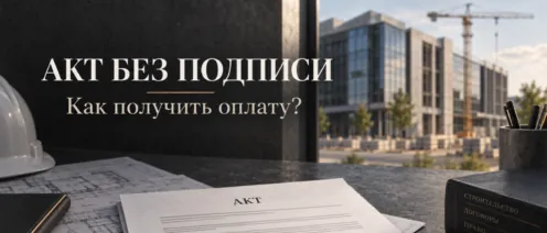 Заказчик не подписывает акт: можно ли взыскать оплату за строительные работы
