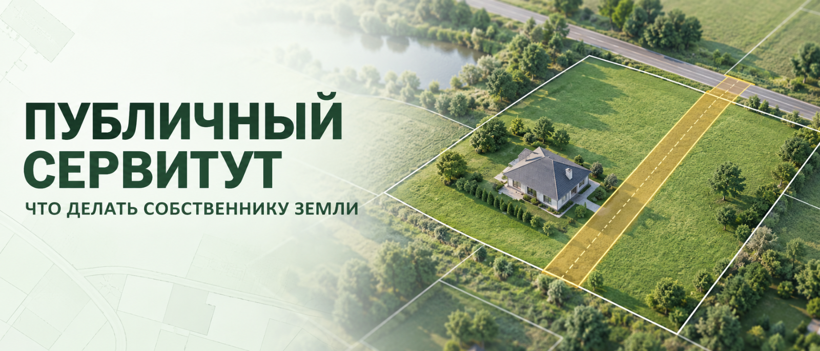 Юрист Колесникова Наталья Петровна объясняет: Публичный сервитут на земельном участке: что делать собственнику