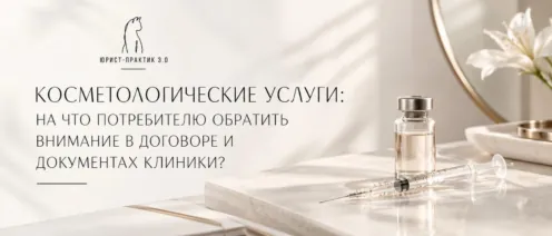 Косметологические услуги: на что потребителю обратить внимание в договоре и документах клиники