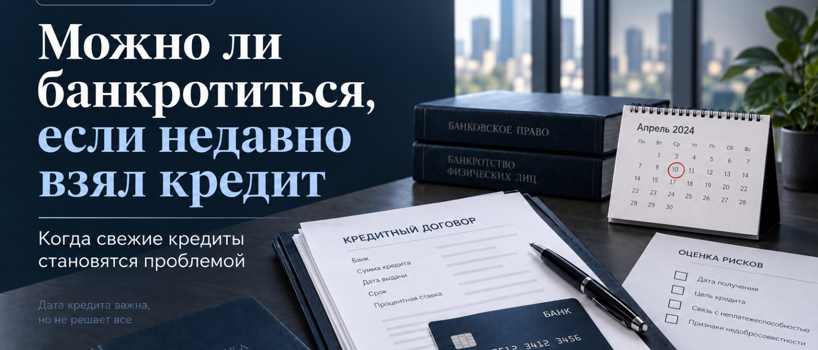 Юрист Изосимов Иван Дмитриевич объясняет: Можно ли банкротиться, если недавно взял кредит: когда свежие кредиты становятся проблемой