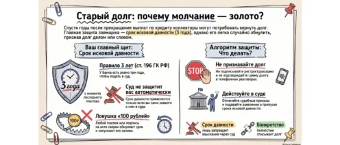Срок по кредиту истёк, а коллекторы звонят? Почему молчание — золото, а 100 рублей могут всё испорти