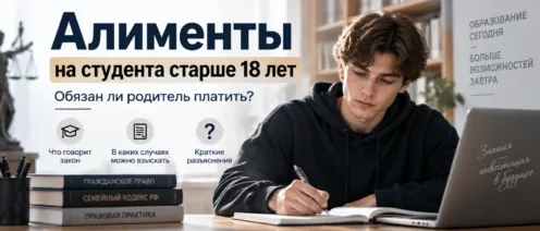 Алименты на студента старше 18 лет: разъяснения