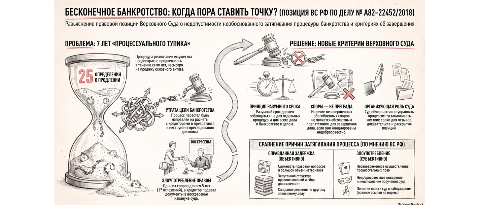 Юрист Арзуманов Армен Валерьевич объясняет: Сколько может длиться банкротство физического лица? Дело, которое шло более 7 лет