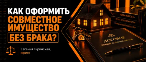 Как оформить совместное имущество без брака