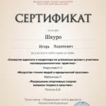 Сертификат 4 - Шкуро Игорь Вадимович