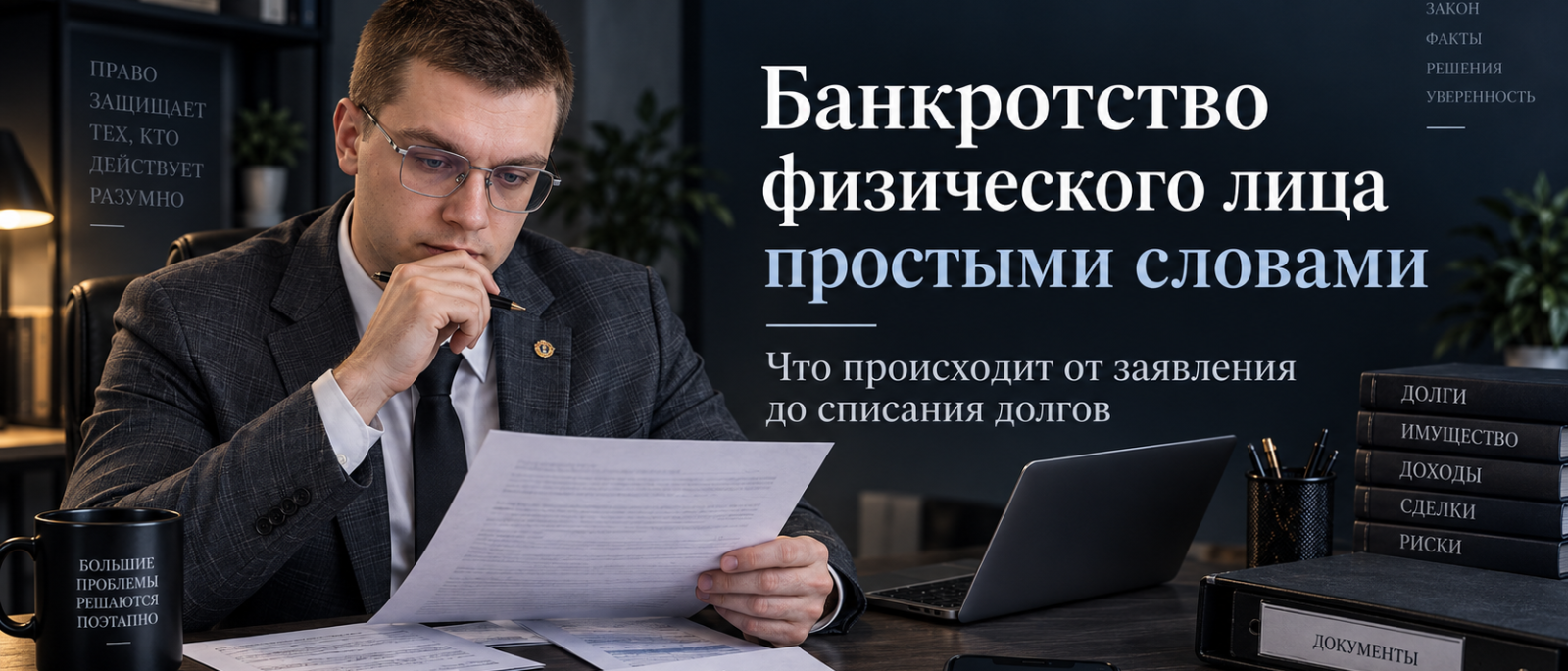 Юрист Изосимов Иван Дмитриевич объясняет: Банкротство физического лица простыми словами: что происходит от заявления до списания долгов