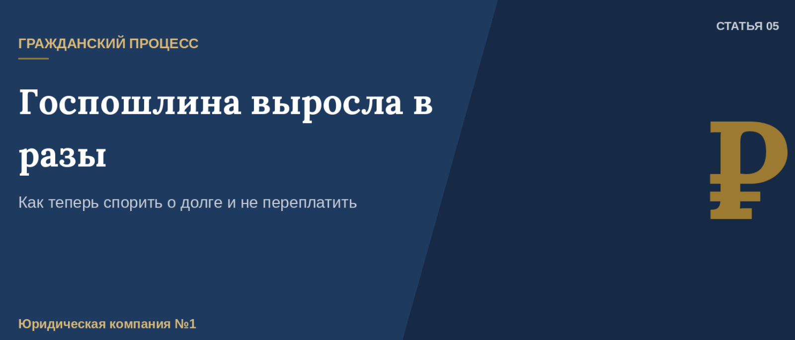 Юрист Патрушев Юрий Владимирович объясняет: Госпошлина в суд выросла в разы: как не переплатить за взыскание долга