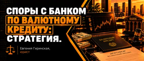 Споры с банком по валютному кредиту: стратегия