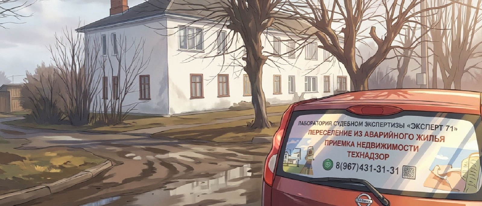 Юрист Иванов Вячеслав Васильевич объясняет: Житель пос. Приупского по решению районного суда покидает родной аварийный дом и переезжает в г. Тула