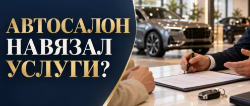 Автосалон добавил услуги на сотни тысяч рублей: как вернуть деньги