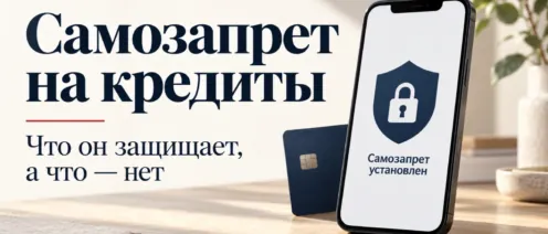 Самозапрет на кредиты: что он защищает, а что — нет
