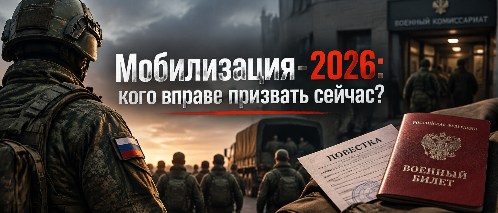 Адвокат Аксанова Виктория Вячеславовна объясняет: Мобилизация-2026: кого вправе призвать сейчас