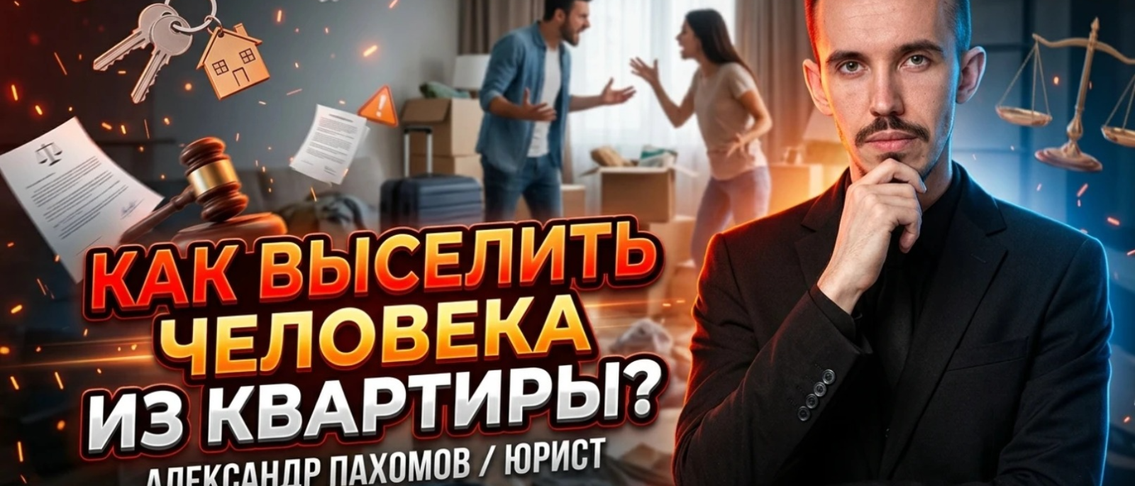 Юрист Пахомов Александр Валерьевич объясняет: Как выписать человека из квартиры без его согласия если я собственник