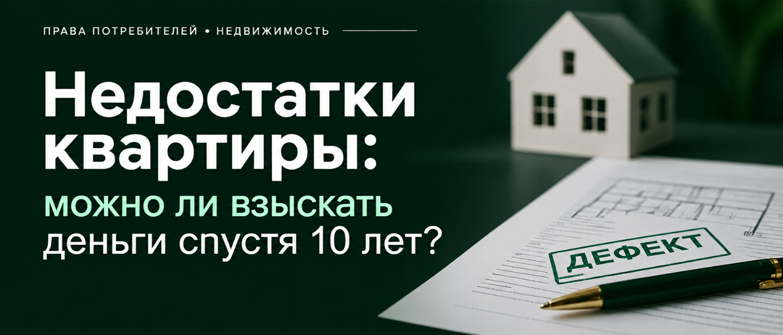 Юрист Воропаев Дмитрий Александрович объясняет: Недостатки квартиры: можно ли взыскать деньги спустя 10 лет