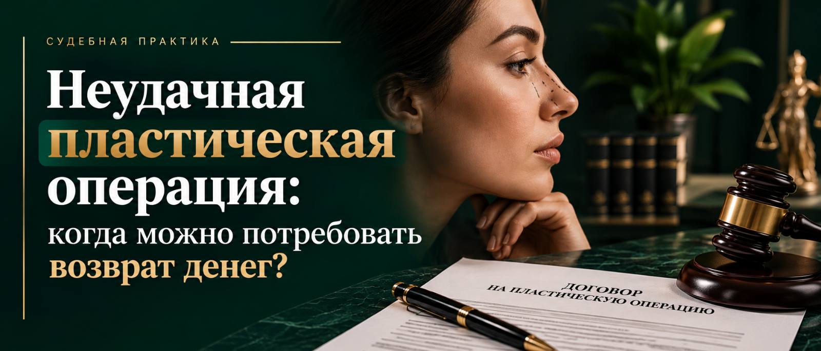 Юрист Воропаев Дмитрий Александрович объясняет: Неудачная пластическая операция: можно ли вернуть деньги и взыскать компенсацию с клиники