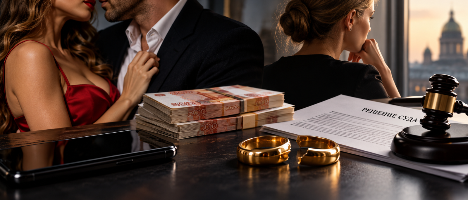 Юрист Рожавский Заур Денисович объясняет: Изменил жене — заплати 700 000 рублей? Суд в Петербурге показал, как это работает