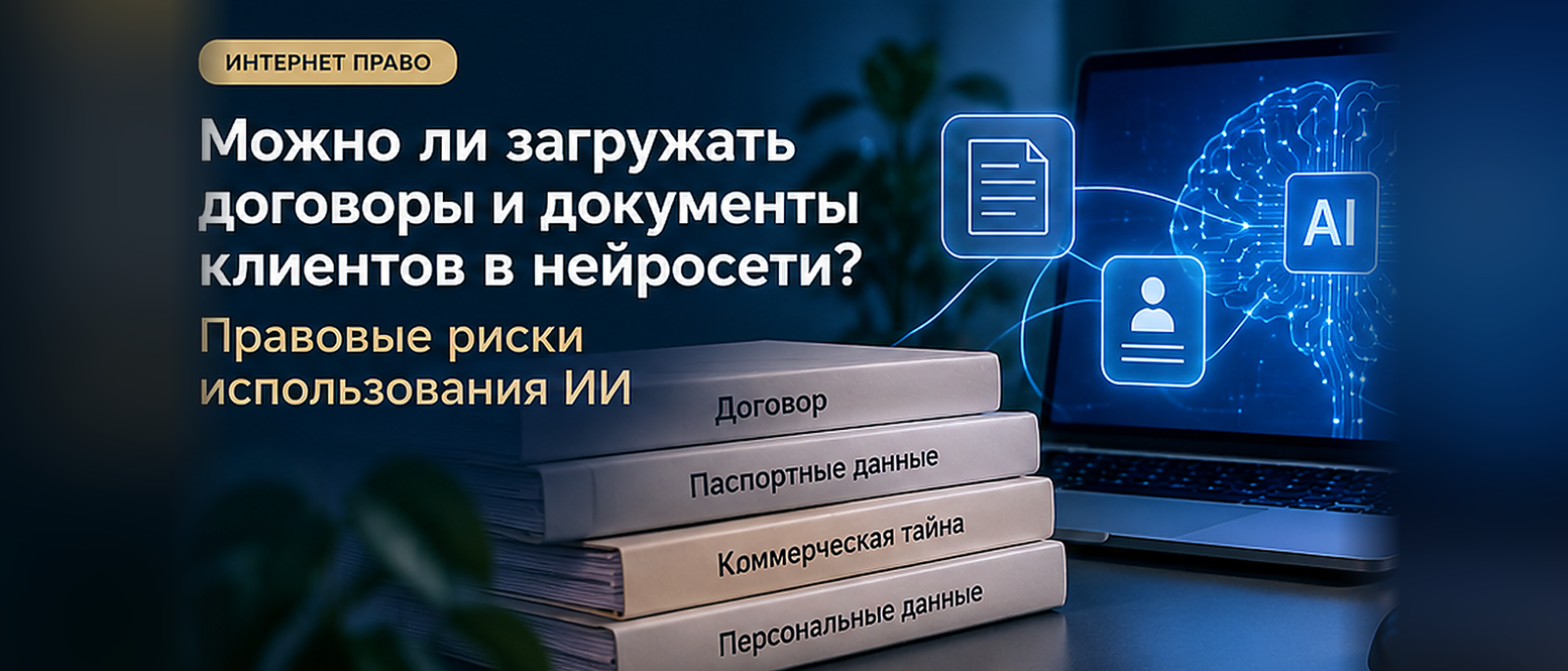 Юрист Мильхайдарова Ксения Вячеславовна объясняет: Нейросети и данные клиентов