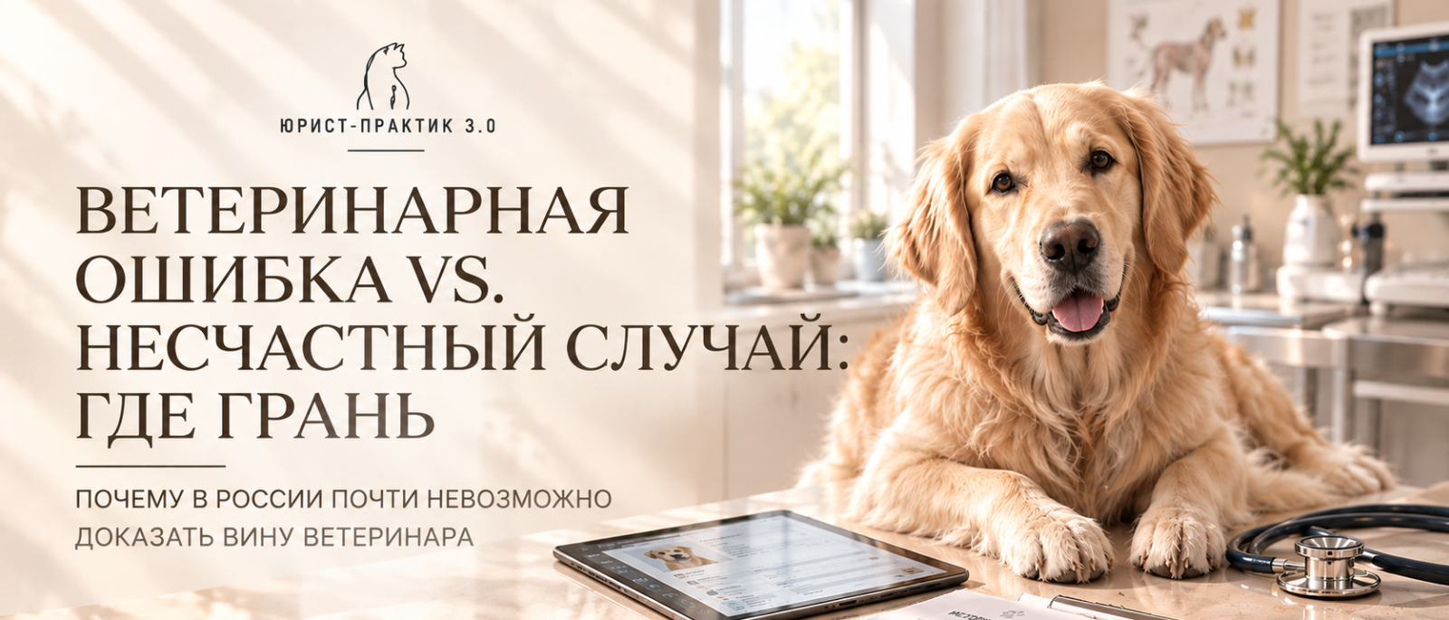Юрист Таирова София Маратовна объясняет: Ветеринарная ошибка vs. несчастный случай: где грань?
