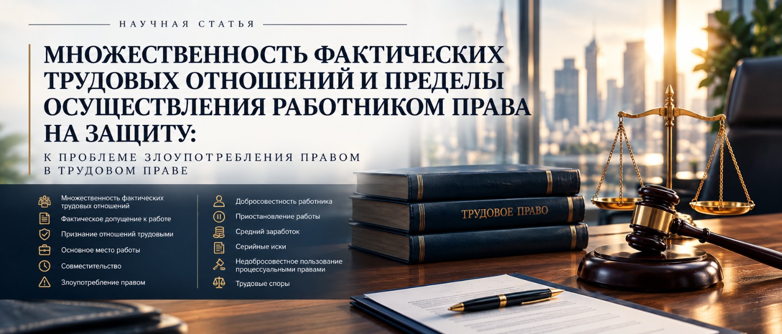 Юрист Данченко Александр Васильевич объясняет: Множественность фактических трудовых отношений и пределы осуществления работником права на защиту