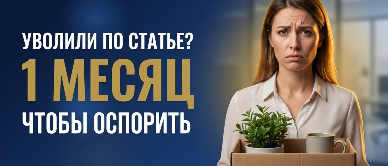Юрист Кокорева Виктория Андреевна объясняет: Уволили по статье: что делать в первый месяц