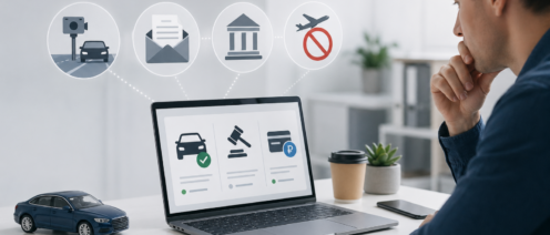 Проверка штрафов ГИБДД поможет избежать запрета на выезд за границу и других последствий — узнайте, где и как быстро проверить задолженности.