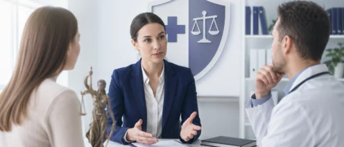 👩‍⚕️⚖️ Медицинский юрист: защита прав пациентов и медработников, консультирование, судебная защита, разработка документов и обучение. Ваше здоровье и права важн