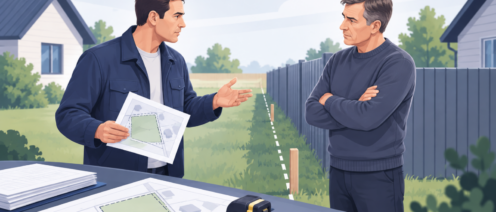 Как решить спор с соседом о границах земельного участка? Узнайте, какие документы и замеры подготовить, как направить претензию и обратиться в суд.