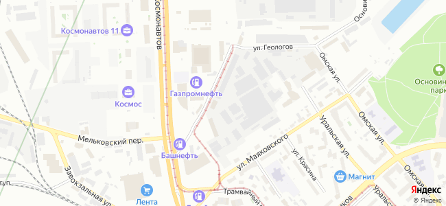 карта местонахождения
