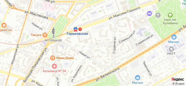 карта местонахождения