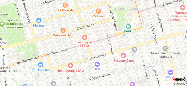 карта местонахождения