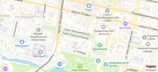 карта местонахождения