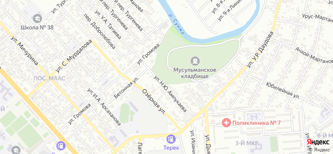 карта местонахождения