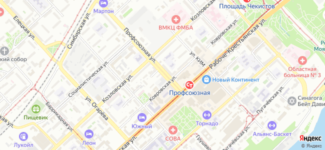 карта местонахождения