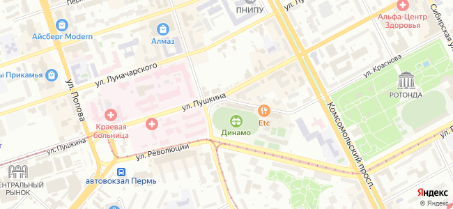 карта местонахождения