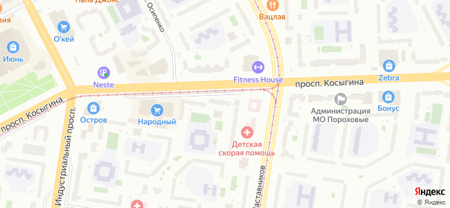 карта местонахождения