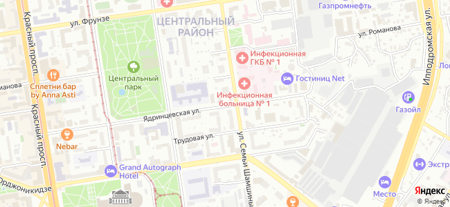 карта местонахождения