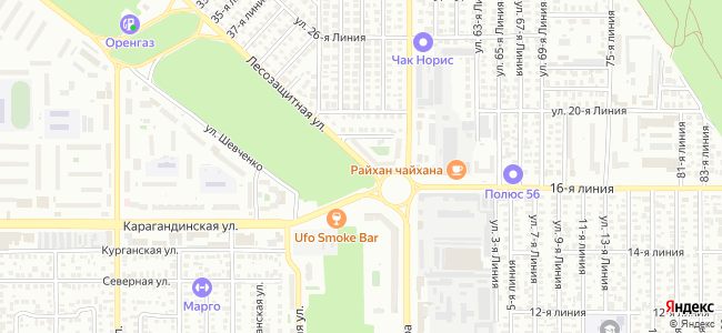 карта местонахождения