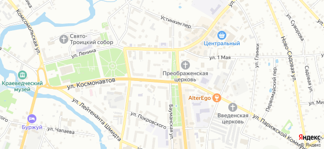 карта местонахождения