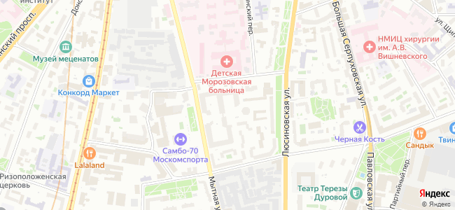 карта местонахождения