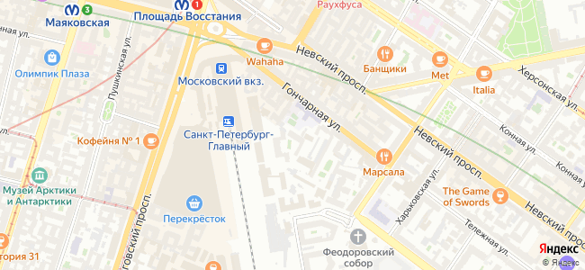 карта местонахождения