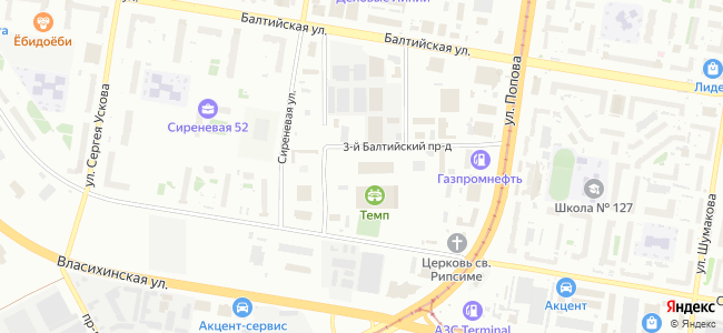 карта местонахождения