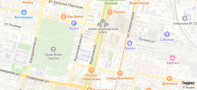 карта местонахождения