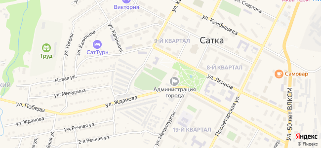 карта местонахождения
